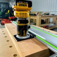 Dewalt to Festool Track Adapter