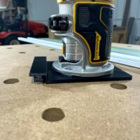 Dewalt to Festool Track Adapter