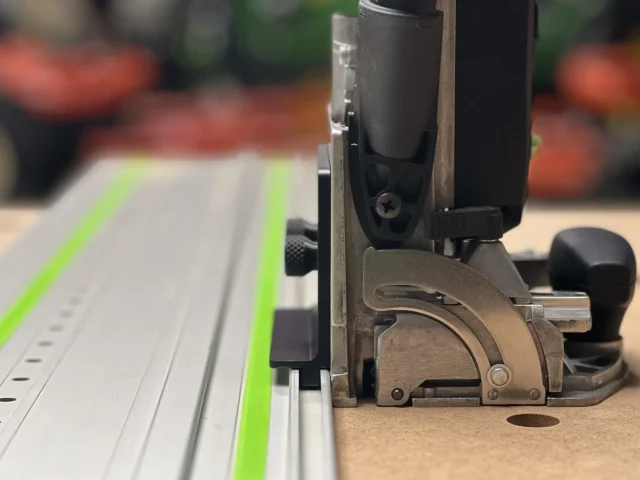 Festool track saw domino rail adapter