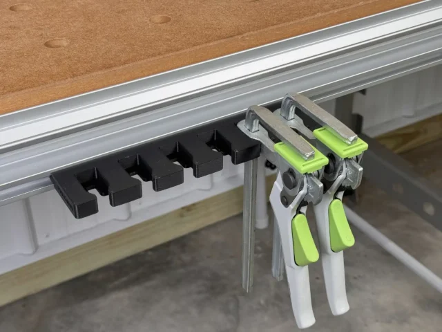 quick clamp rack for festool MFT storage