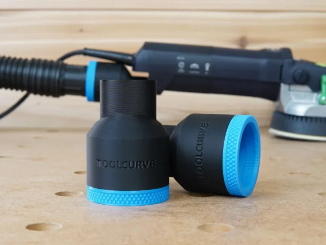 Use your 1-7/8" hose with your Festool RAS 115 Sander