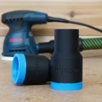 Bosch 5in sander hose adapter to keep your shop clean