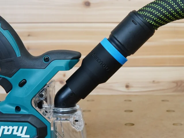 Makita XDS Drywall cut-out tool hose adapter to use to keep your dust collection up