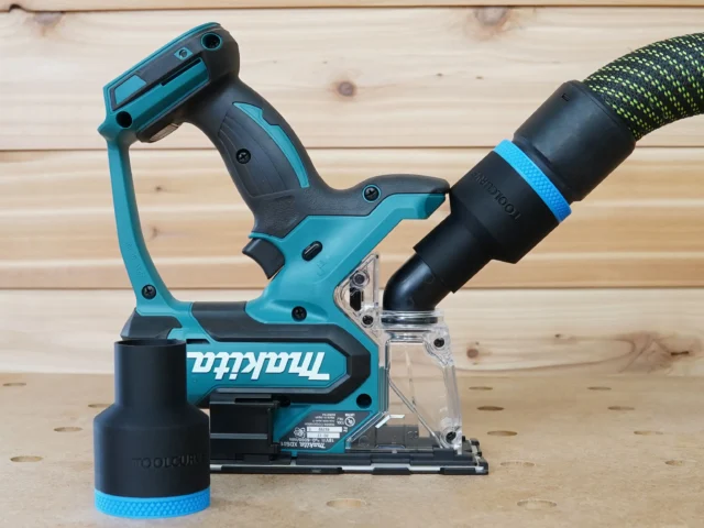 Use your Festool 36mm hose with your Makita XDS cutter