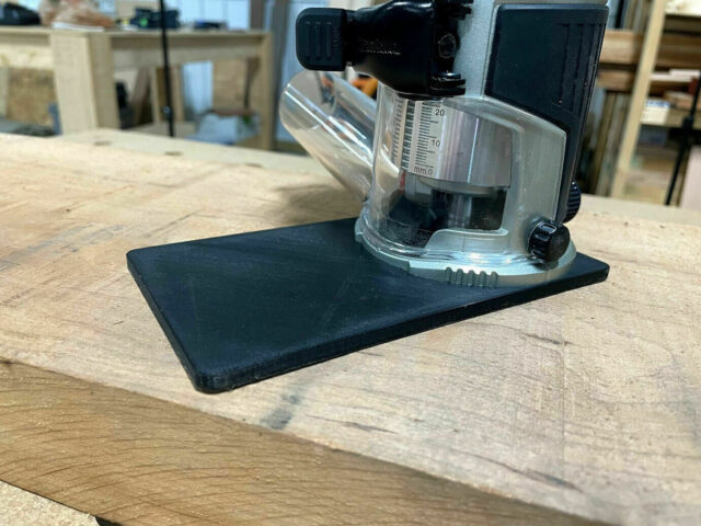 Support plate for Makita Trim Router