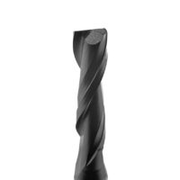 Bits&Bits 5mm upcut router bit with spiral flutes and Astra coated tip, 1/4 inch shank