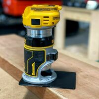 Dewalt 20v router base plate extension