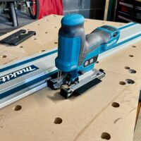 Makita track saw and jigsaw rail adapter