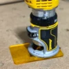Acrylic Base Plate for Dewalt Trim Router