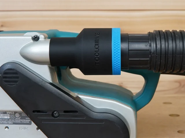 Makita 178 Belt sander for standard shop vac hose