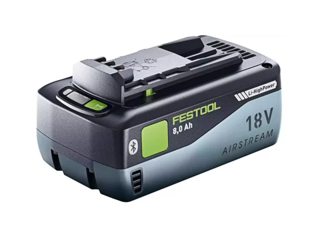 Festool's new 8 ah high capacity battery pack