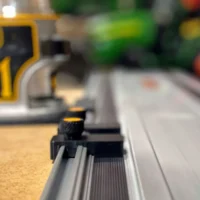 Rail stops for powertec guide rails