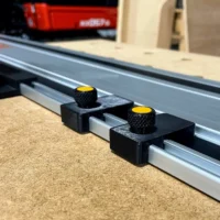 Powertec rail rail stops for making positive start and stops when using your Powertec rail