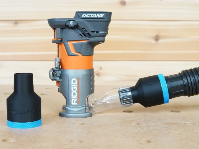 Hose Adapter for your shop vac hose to your Ridgid Router with the 1 7/8th Hose Adapter