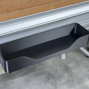 Workbench pencil holder, store your pencils off your workspace on the side of your workbench