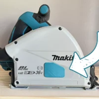 Makita 36v track saw arbor cover