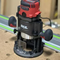 Skil ‎RT1322-00 plunge router adapter for Festool and Makita track saw