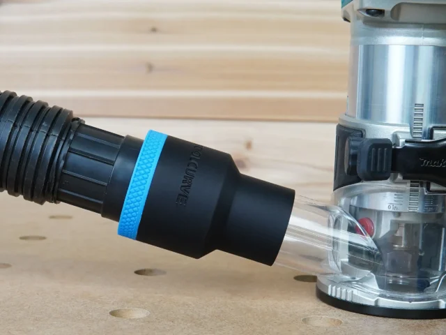 1 7/8th Hose Adapter for Makita router 18v router