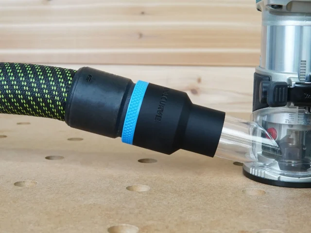 Festool 36mm Hose Adapter for Makita 18v and corded router
