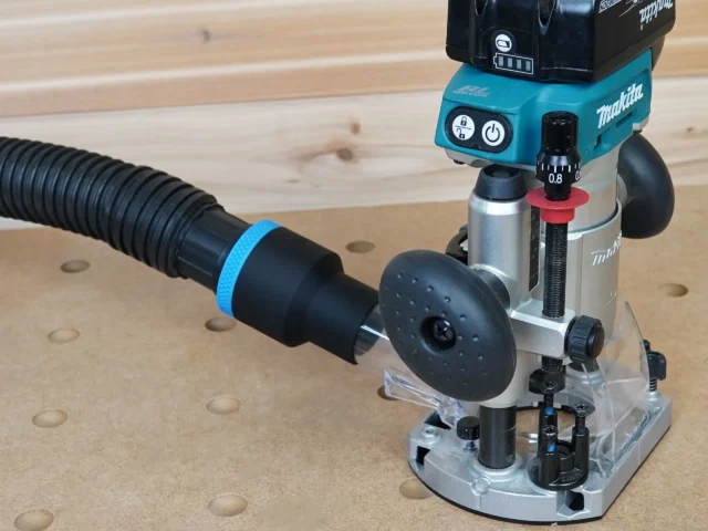 1 7/8th" Hose adapter for the makita plunge router when making dados in your woodworking projects