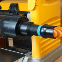 Dewalt 734 Planer Hose adapter compatible with 1-1/4" shop vac hose