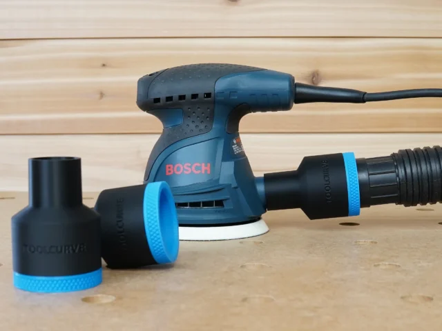 Bosch 5in Sander hose adapter for your shop vac 1-7/8" Hose