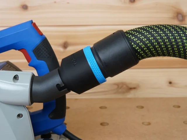 Kreg Track Saw hose adapter to work with your 36mm Festool hose and CT Shop Vac