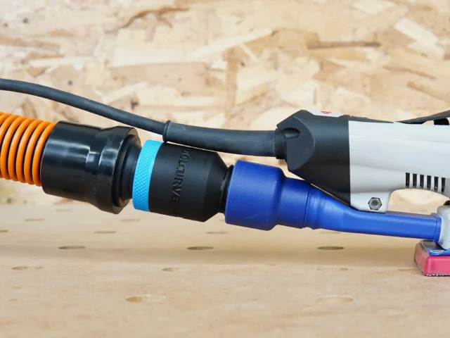 Surfprep Sander hose adapter compatible with Shop Vac 1-1/4" Hose