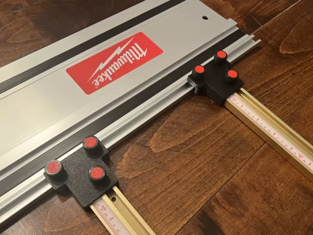 M18 track saw parallel guide system