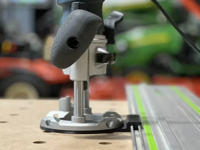 Bosch guide rail adapter for the colt plunges, Connect them to your Festool and Makita track saw guide rails