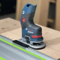 Bosch 12v router adapter for Festool guide rails