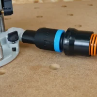 1-1/4" Shop Vac Hose Adapter to use with your Festool 1010 Router oval dust port