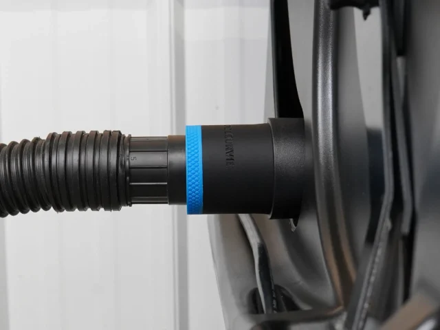 Use your 1-7/8" Shop Vac hose with your Saw Stop Jobsite Pro Table Saw lower 2 1/4" Dust port