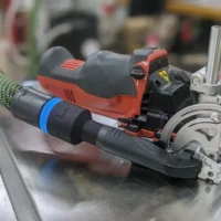 connect your Festool 27mm hose to your Mafell DDF joiner