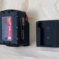 Milwaukee M18 wall battery mount