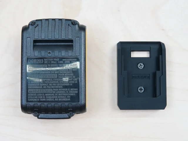 20v Battery holder for Dewalt cordless tool batteries