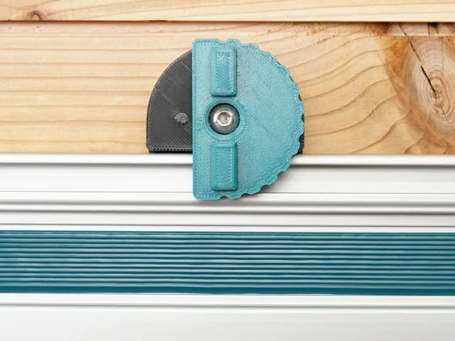 Keep your Makita track saw rails off the ground with the ToolCurve track mounts