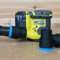 Hose adapter for the 1-7/8th" Shop Vac for the Ryobi 18v sander from Home Depot