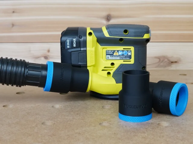 Hose adapter for the 1-7/8th" Shop Vac for the Ryobi 18v sander from Home Depot