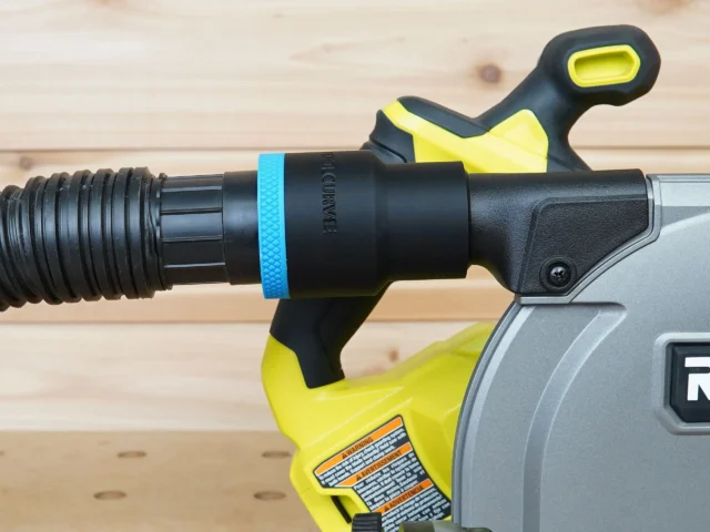 Ryobi Track Saw hose adapter compatible with Shop Vac 1 7/8th Hose