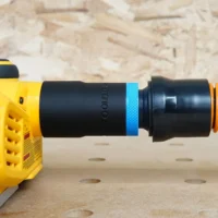 Dewalt Planer 114 Hose adapter, to connect your Dewalt cordless hand planer to your shop vac hose