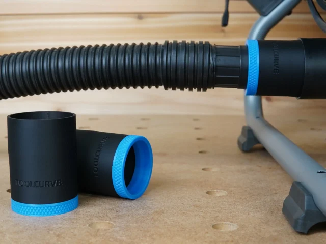 Use your shop vac 1-7/8th shop vac hose with your Ridgid table saw