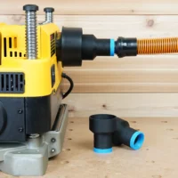 1-1/4" Hose Adapter for the Dewalt 735 Plaenr for improved dust collection