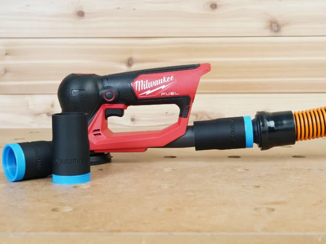 Hose adapter for Milwaukee M12 3in Sander for 1-1/4" Hose