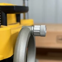 735x Stubby Knob for the Dewalt planer, upgrade your handle with our shorter knob, made out of aluminum