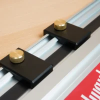 Aluminum Guide Rail Limit Stops for Milwaukee Track Saw Rails