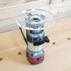 6″ Round Acrylic Router Base Plate for Avid Power Trim Router