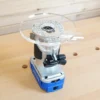6″ Round Acrylic Router Base Plate for Kobalt Trim Router