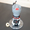 6″ Round Acrylic Router Base Plate for Porter Cable Trim Router