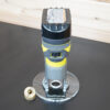 6″ Round Acrylic Router Base Plate for Ryobi Trim Router
